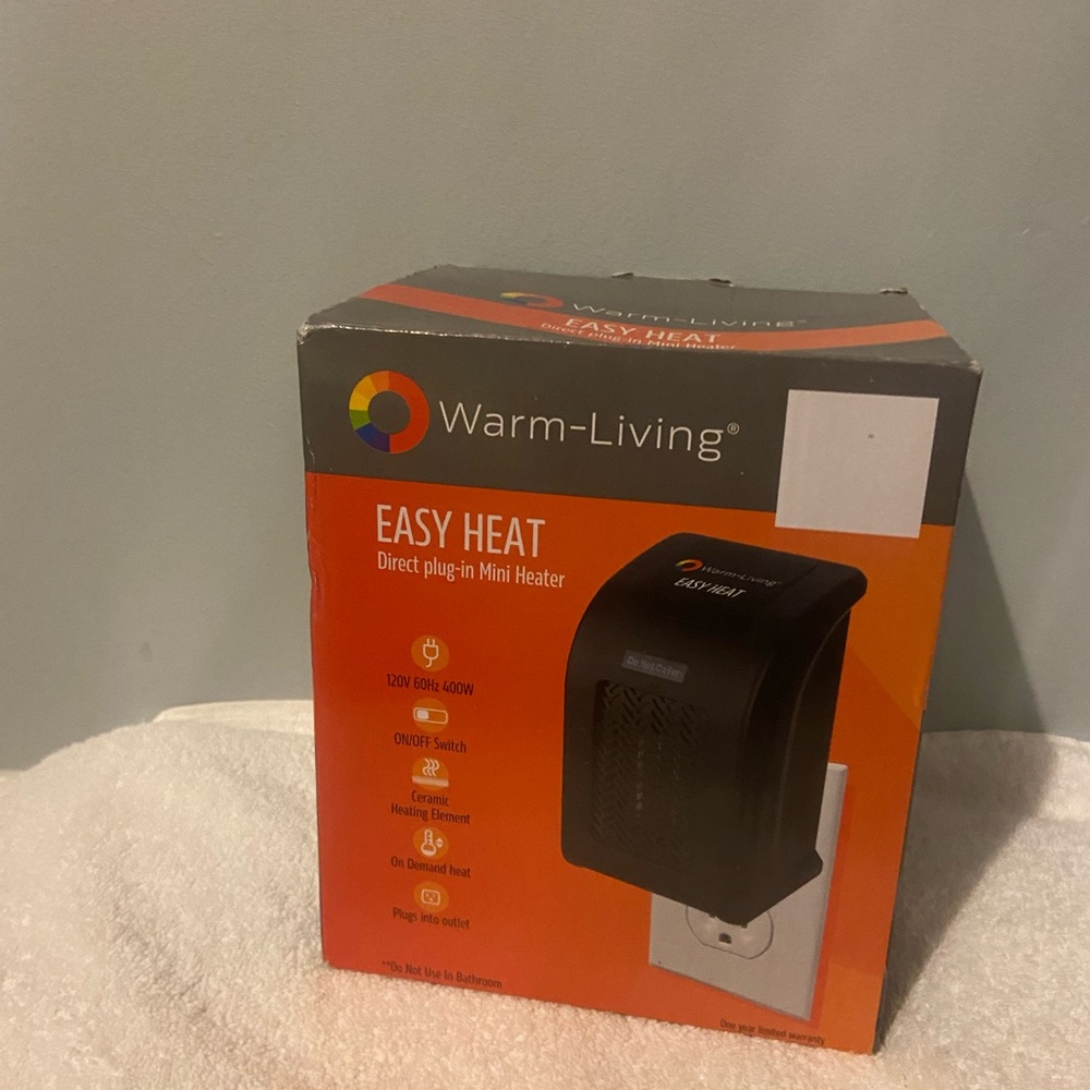 Easy Heat Mini Plug-In Heater
